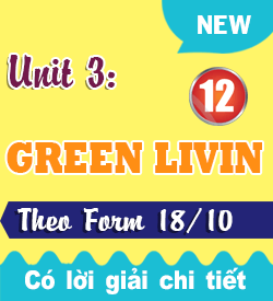 UNIT 3. GREEN LIVIN (18/10)